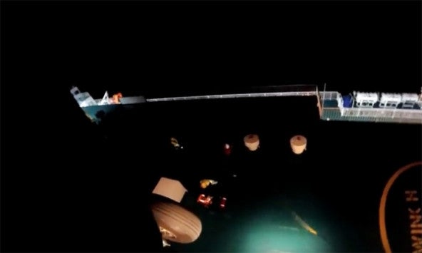 Καρέ – καρέ δραματική διάσωση από ελικόπτερο του Πολεμικού Ναυτικού (video)